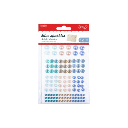 Picture of DACO ADHESIVE BLUE AND GREEN GEMS - 120 PIECES